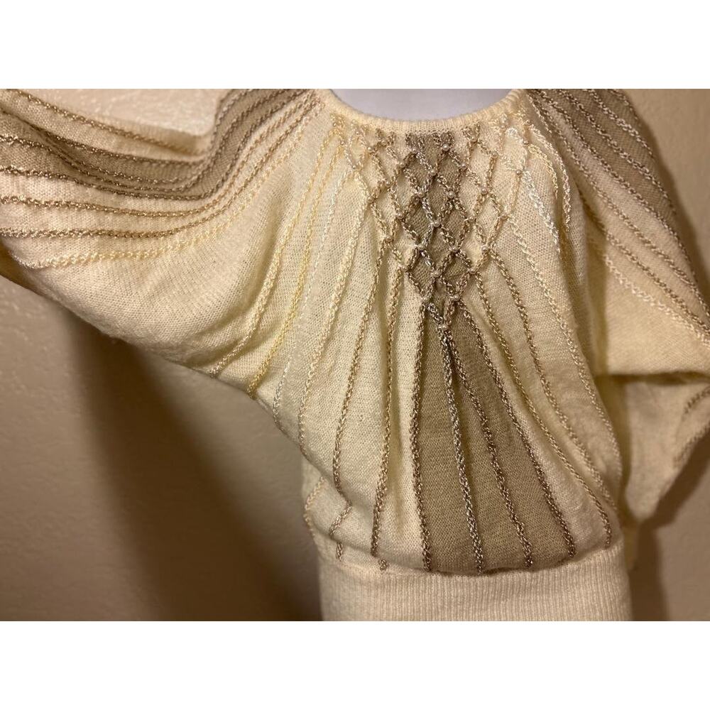 Vtg Angenie 80's Holiday Sweater Set, Skirt, Sweater Women’s Small